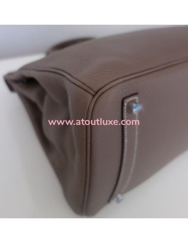Sac Hermes Birkin 35 étoupe Sac Hermes Birkin 35 étoupe