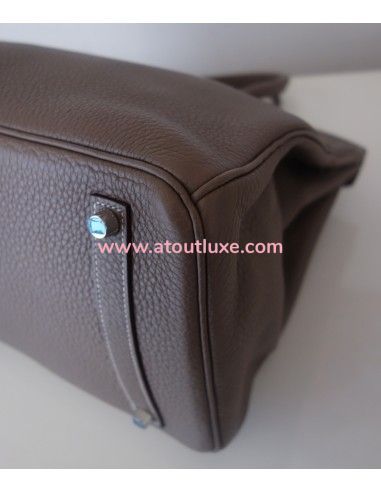 Sac Hermes Birkin 35 étoupe Sac Hermes Birkin 35 étoupe