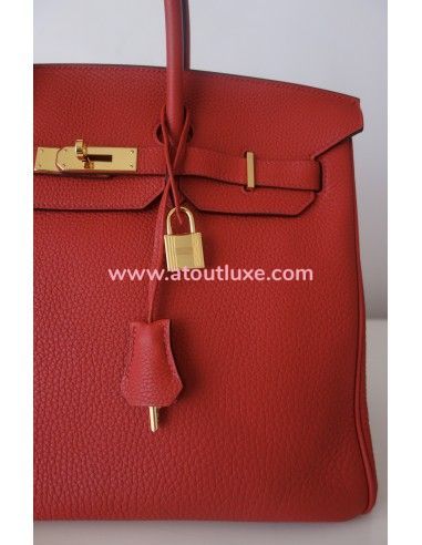 Sac Hermes Birkin 35 rouge Sac Hermes Birkin 35 rouge