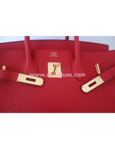 Sac Hermes Birkin 35 rouge Sac Hermes Birkin 35 rouge
