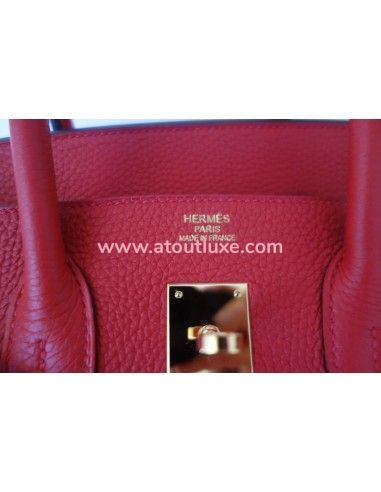 Sac Hermes Birkin 35 rouge Sac Hermes Birkin 35 rouge