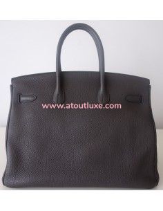 Sac Hermes Birkin graphite 2