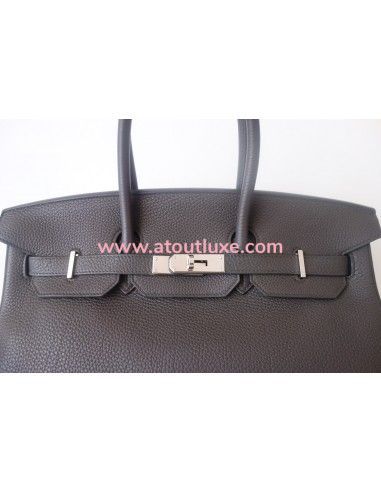 Sac Hermes Birkin graphite Sac Hermes Birkin graphite