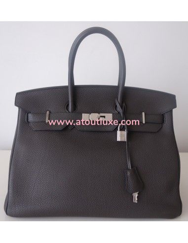 Sac Hermes Birkin graphite