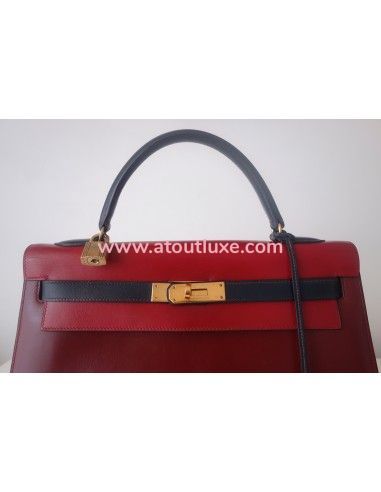 Sac Hermes Kelly 32 tricolore Sac Hermes Kelly 32 tricolore