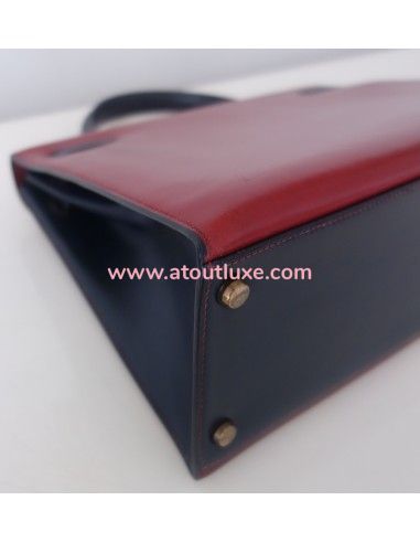 Sac Hermes Kelly 32 tricolore Sac Hermes Kelly 32 tricolore