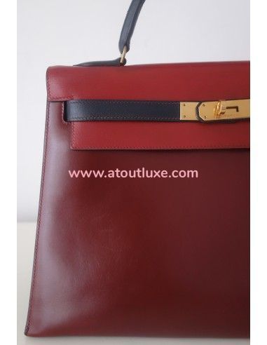 Sac Hermes Kelly 32 tricolore Sac Hermes Kelly 32 tricolore
