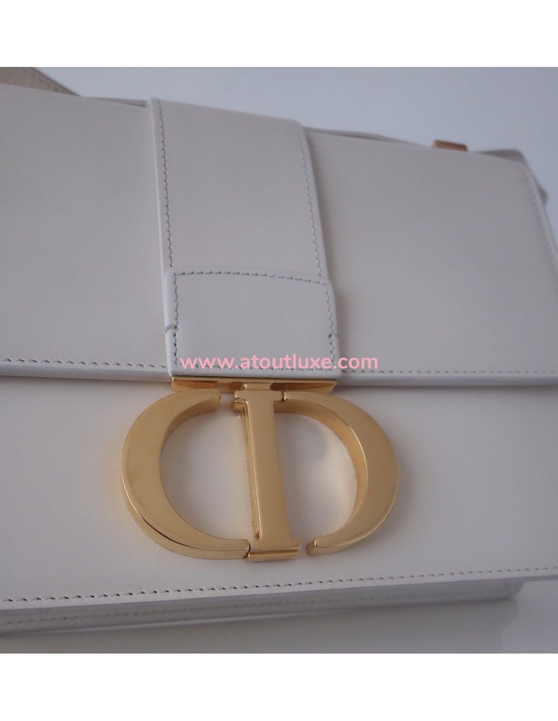 Sac Box 30 Montaigne Cuir De Veau Box Couleur Latte