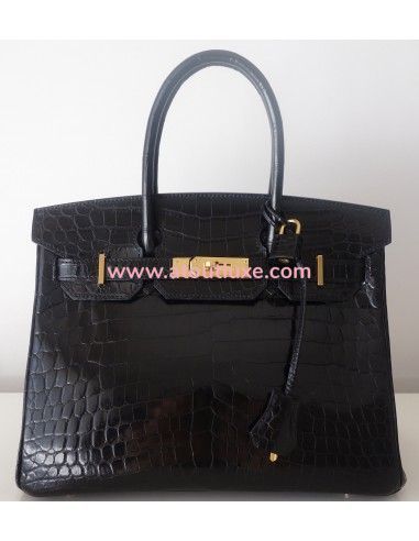 Sac Hermes Birkin 30 crocodile