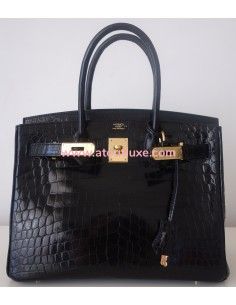 Sac Hermes Birkin 30 crocodile 2