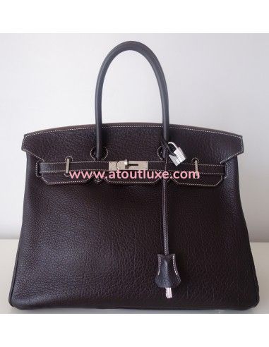 Sac Hermes Birkin marron