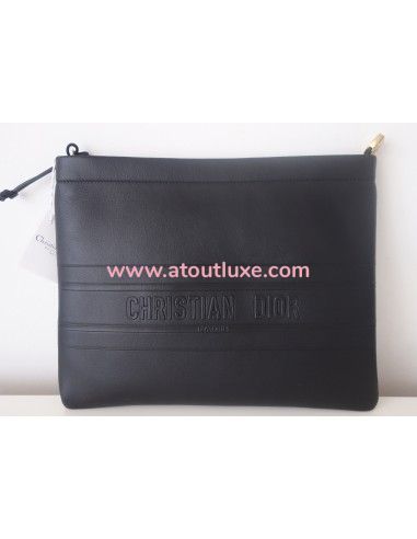 Grande pochette stripe pouch Dior