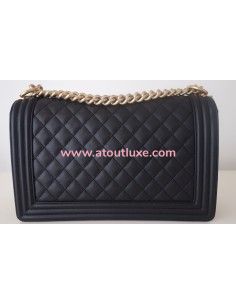 Sac Chanel Boy noir 2
