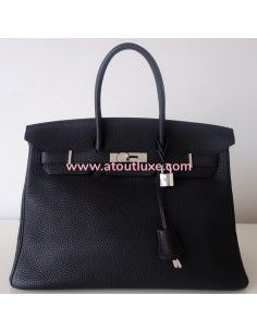 Sac Hermes Birkin 35 noir