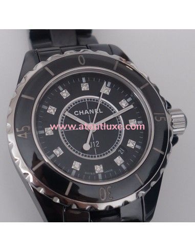 Montre Chanel J12 noire Montre Chanel J12 noire