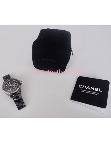 Montre Chanel J12 noire Montre Chanel J12 noire