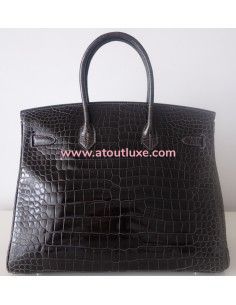 sac Hermes Birkin 35 crocodile 2