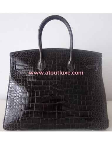 sac Hermes Birkin 35 crocodile sac Hermes Birkin 35 crocodile