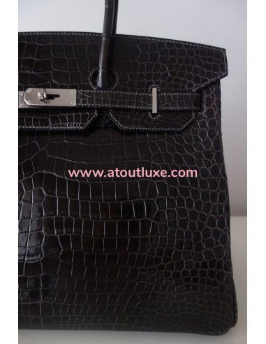 sac Hermes Birkin 35 crocodile sac Hermes Birkin 35 crocodile