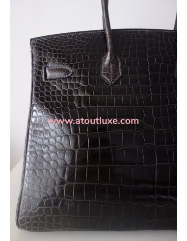 sac Hermes Birkin 35 crocodile sac Hermes Birkin 35 crocodile