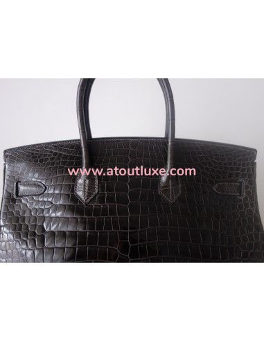 sac Hermes Birkin 35 crocodile sac Hermes Birkin 35 crocodile