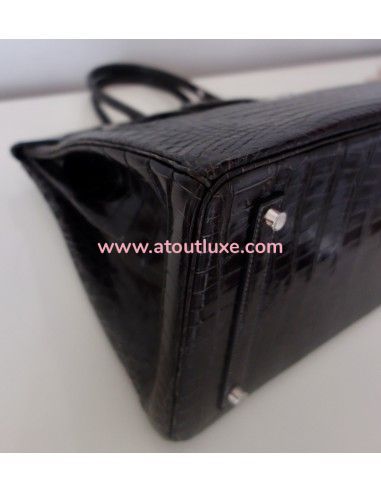 sac Hermes Birkin 35 crocodile sac Hermes Birkin 35 crocodile