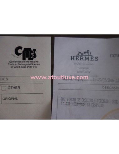 sac Hermes Birkin 35 crocodile sac Hermes Birkin 35 crocodile