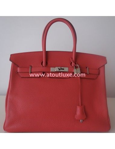 Sac Hermes Birkin 35 rose Jaipur