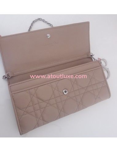 Sac Lady Dior Gm beige + pochette Sac Lady Dior Gm beige + pochette
