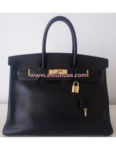 Sac Hermes Birkin 35 noir
