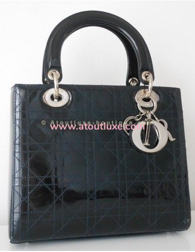 SAC LADY DIOR VERNI - MOYEN MODELE