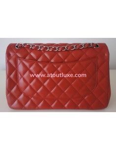Sac Chanel Classique rouge 2