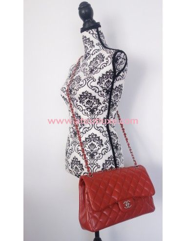 Sac Chanel Classique rouge Sac Chanel Classique rouge