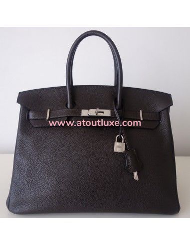 Sac Birkin 35 Hermes graphite