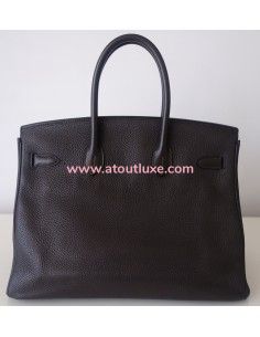 Sac Birkin 35 Hermes graphite 2