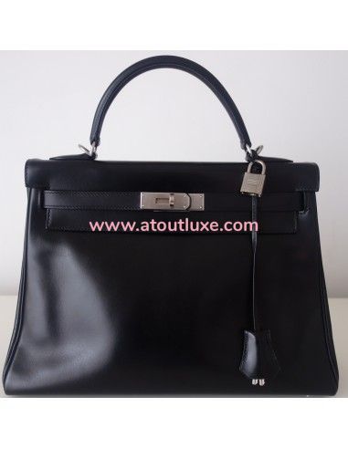 Sac Hermes Kelly noir 32