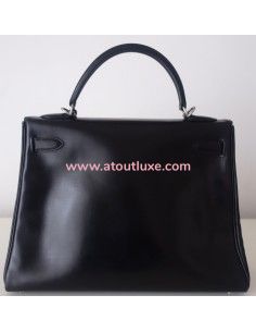 Sac Hermes Kelly noir 32 2