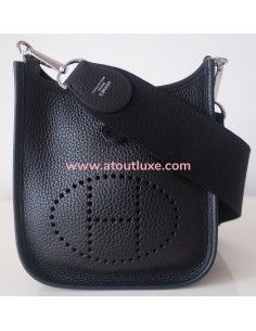 Sac Hermes Evelyne noir