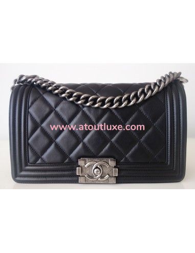 Sac Chanel Boy noir