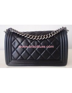 Sac Chanel Boy noir 2