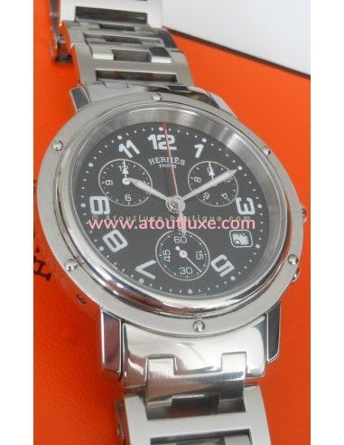 MONTRE HERMES CLIPPER CHRONO HOMME MONTRE HERMES CLIPPER CHRONO HOMME