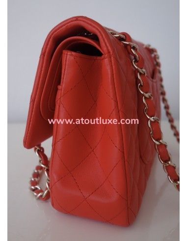 Sac Chanel Classique corail Sac Chanel Classique corail