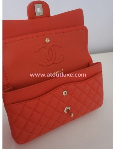 Sac Chanel Classique corail Sac Chanel Classique corail