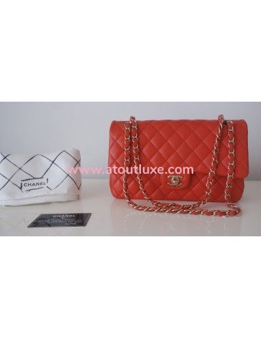 Sac Chanel Classique corail Sac Chanel Classique corail