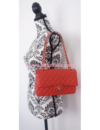 Sac Chanel Classique corail Sac Chanel Classique corail