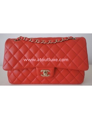 Sac Chanel Classique corail