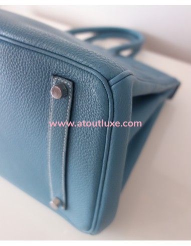 Sac Hermes Birkin 35 bleu jean Sac Hermes Birkin 35 bleu jean