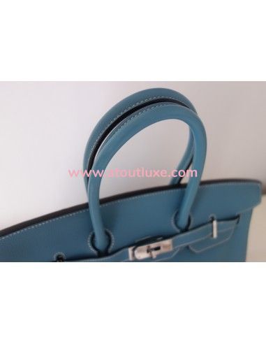 Sac Hermes Birkin 35 bleu jean Sac Hermes Birkin 35 bleu jean