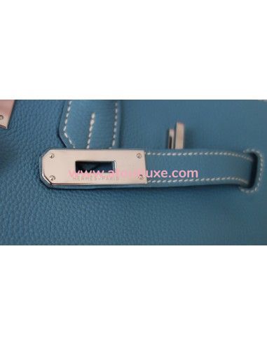 Sac Hermes Birkin 35 bleu jean Sac Hermes Birkin 35 bleu jean