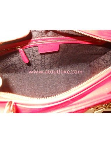 SAC LADY DIOR ROUGE GRAND MODELE SAC LADY DIOR ROUGE GRAND MODELE